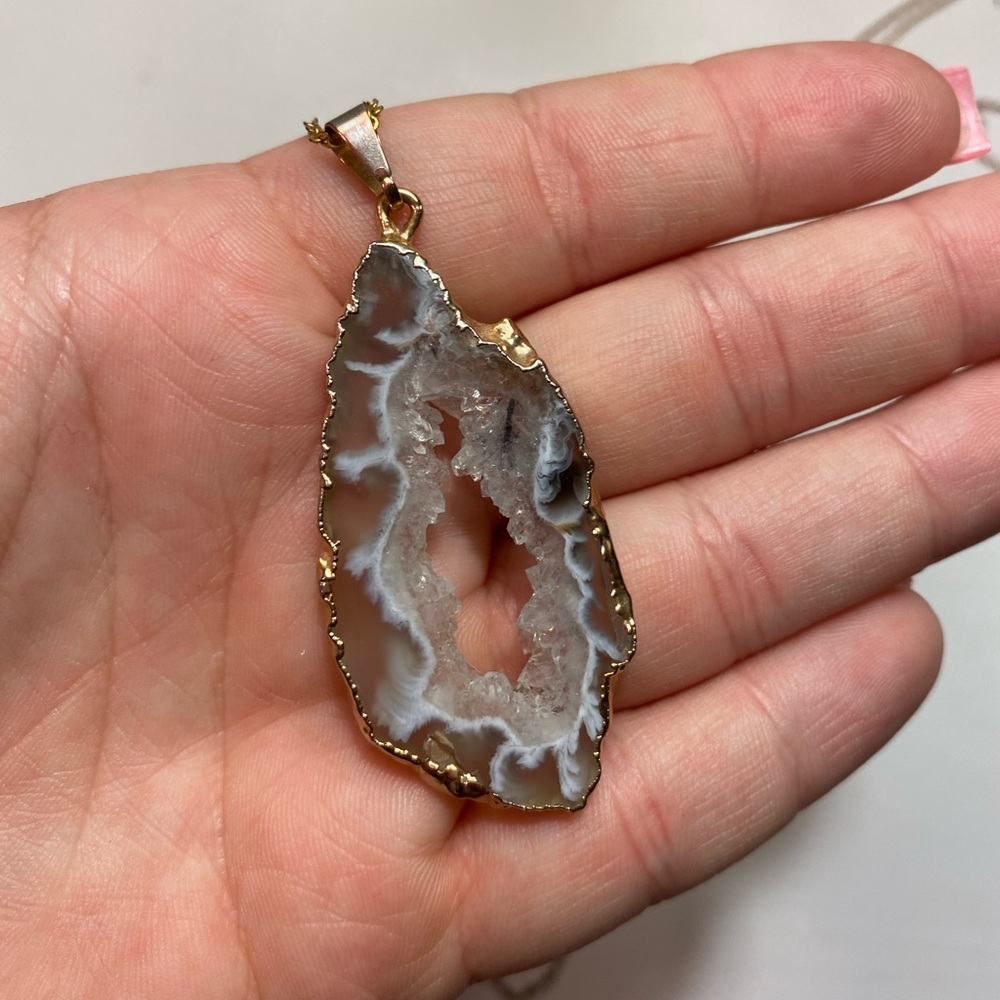 Geode Necklace